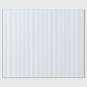 Cadeau Papier d'enveloppement à bandes bleu clair (Plat)