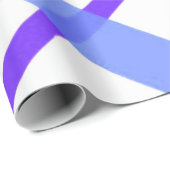 Cadeau Papier d'enveloppement à base de buffle violet (Coin rond)