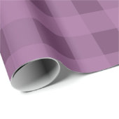 Cadeau Papier d'enveloppement à base de buffle violet gra (Coin rond)