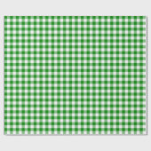 Cadeau Papier d'enveloppement à blanc et vert (Plat)