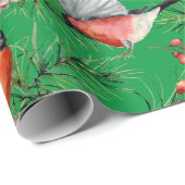 Cadeau Papier d'enveloppement à bulles de Noël (Coin rond)