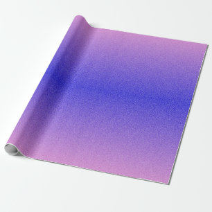 Cadeau Papier d'enveloppement à dégradé de lavande violet