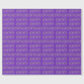 Cadeau Papier d'enveloppement à papillon violet 31 (Plat)