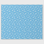 Cadeau Papier d'enveloppement à points Polka (Plat)