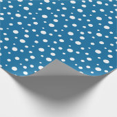 Cadeau Papier d'enveloppement à points Polka (Coin)