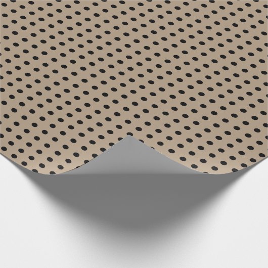 Cadeau Papier d'enveloppement à points Polka (Coin)