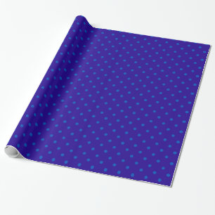 Cadeau Papier d'enveloppement à points polka chic : deux 