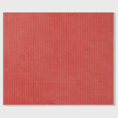Cadeau Papier d'enveloppement à rayures rouges de Noël (Plat)