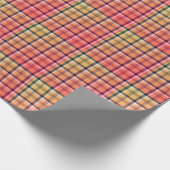 Cadeau Papier d'enveloppement à ressort rose (Coin)