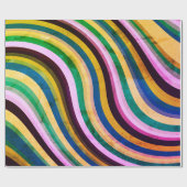 Cadeau Papier d'enveloppement à rouleaux de couleur (Plat)