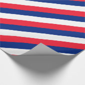 Cadeau Papier d'enveloppement à thème du drapeau français (Coin)