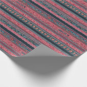 Cadeau Papier d'enveloppement Abstrait 2 Motifs (Coin)