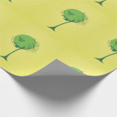 Cadeau Papier d'enveloppement Abstrait de l'arbre (Coin)