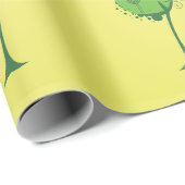 Cadeau Papier d'enveloppement Abstrait de l'arbre (Coin rond)