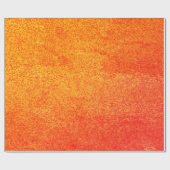 Cadeau Papier d'enveloppement Abstrait du coucher de sole (Plat)