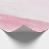 Cadeau Papier d'enveloppement Abstrait en marbre rose (Coin)
