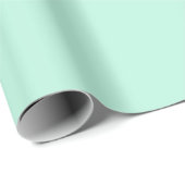 Cadeau Papier d'enveloppement Aero Blue Plain (Coin rond)