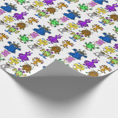 Cadeau Papier d'enveloppement Aliens (Coin)