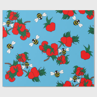 Cadeau Papier d'enveloppement Apple Orchard