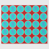 Cadeau Papier d'enveloppement Aquarius (Plat)