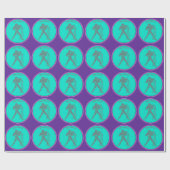 Cadeau Papier d'enveloppement Aquarius (Plat)