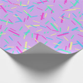 Cadeau papier d'enveloppement arc-en-ciel (Coin)