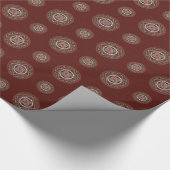 Cadeau Papier d'enveloppement Aries Mandala (Coin)