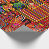 Cadeau Papier d'enveloppement Ark Mola de Noah (Coin)