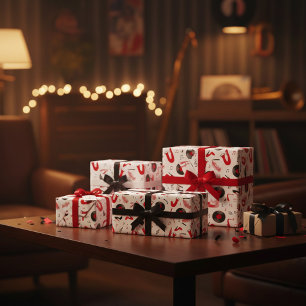 Cadeau Papier d'enveloppement Art déco des années 1920