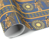 Cadeau Papier d'enveloppement assyrien (Coin rond)