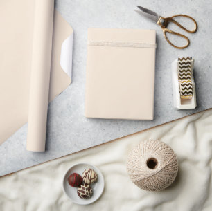 Cadeau Papier d'enveloppement blanc antique