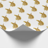 Cadeau Papier d'enveloppement blanc magique de vacances à (Coin)