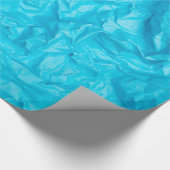 Cadeau Papier d'enveloppement bleu (Coin)