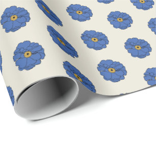 Cadeau Papier d'enveloppement bleu super