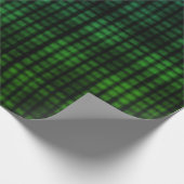 Cadeau Papier d'enveloppement bleu vert (Coin)