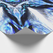 Cadeau Papier d'enveloppement Blue Star (Coin)