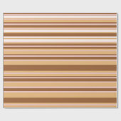 Cadeau Papier d'enveloppement Brown blanc (Plat)