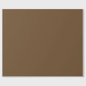 Cadeau Papier d'enveloppement Brown foncé (Plat)