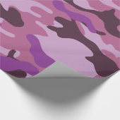 Cadeau Papier d'enveloppement Camouflage violet (Coin)