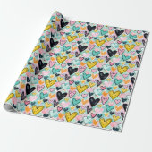 Cadeau Papier d'enveloppement cardiaque (Déroulé)