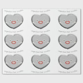 Cadeau Papier d'enveloppement cardiaque (Plat)