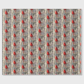 Cadeau Papier d'enveloppement cardinal (Plat)