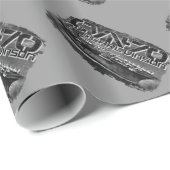 Cadeau Papier d'enveloppement Carl Vinson (Coin rond)