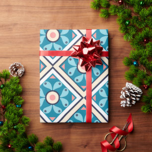 Cadeau Papier d'enveloppement Carré Xmas 30 po x 15 po