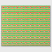 Cadeau Papier d'enveloppement Casquette de Noël (Plat)