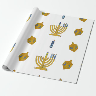Cadeau Papier d'enveloppement Chanukah