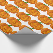 Cadeau Papier d'enveloppement Citrouille mignon (Coin)