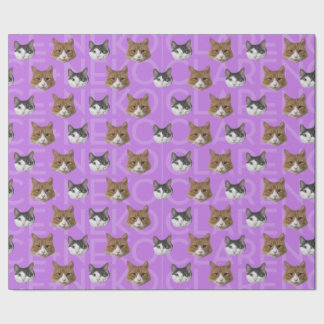 Cadeau Papier d'enveloppement Clarence+Neko