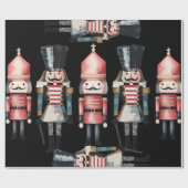 Cadeau Papier d'enveloppement classique de Noël (Plat)