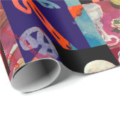 Cadeau Papier d'enveloppement Club Xmas (Coin rond)